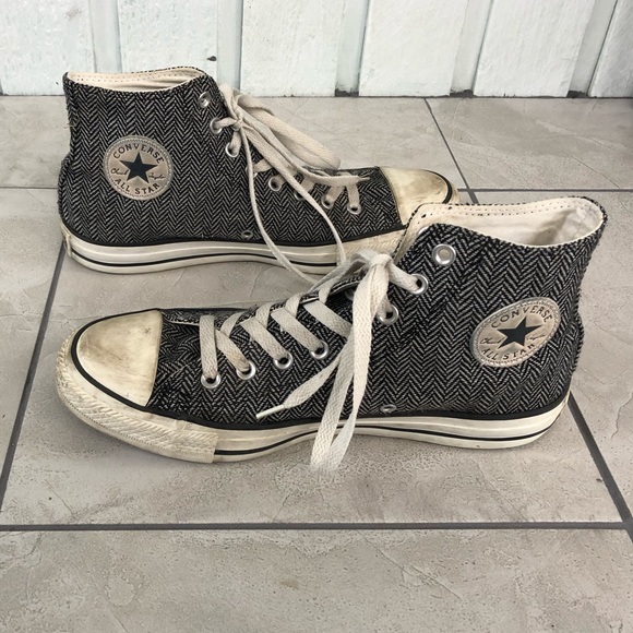 Vintage Houndstooth Chuck Taylor All Stars - Picture 6 of 6